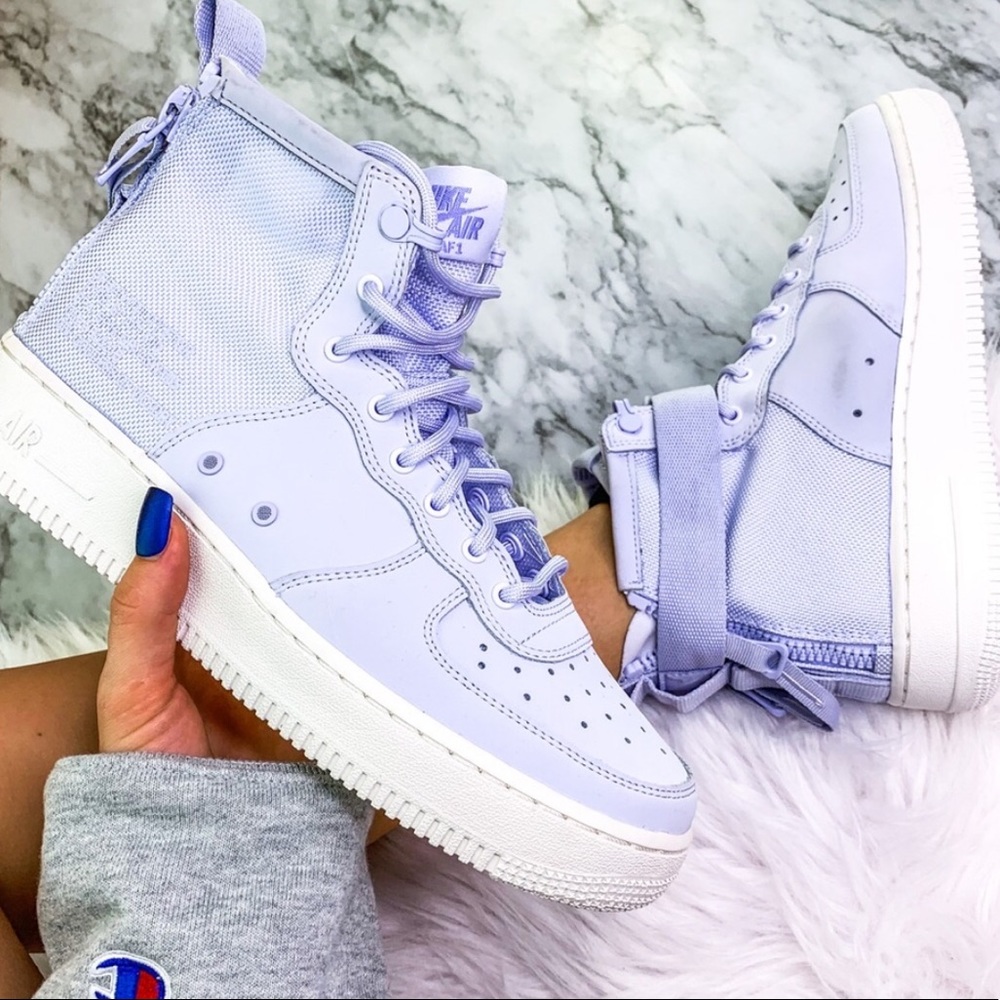 Nike Special Forces Air Force 1 Mid Lavender
